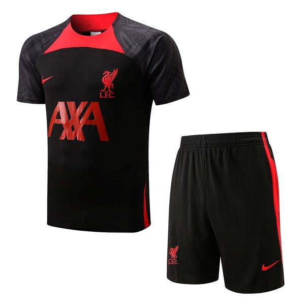 Camiseta Entrenamiento Liverpool Conjunto Completo 2022 2023 Rojo 2